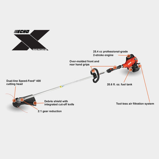 Echo Gas Trimmer 25.4cc Straight SRM2620T