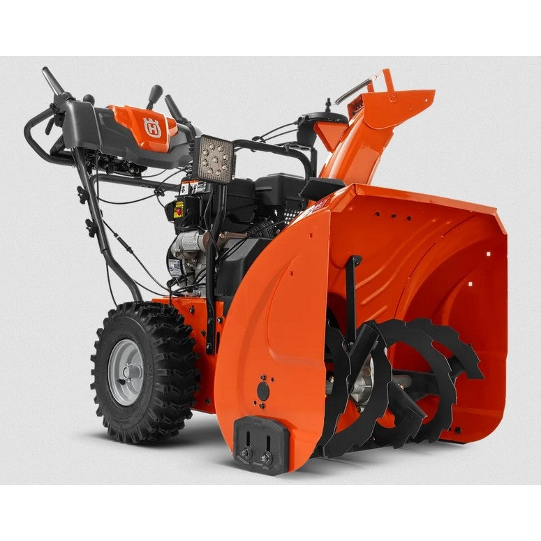 Husqvarna 24in Two-Stage Gas Snowthrower ST224 – Power Steering & Traction