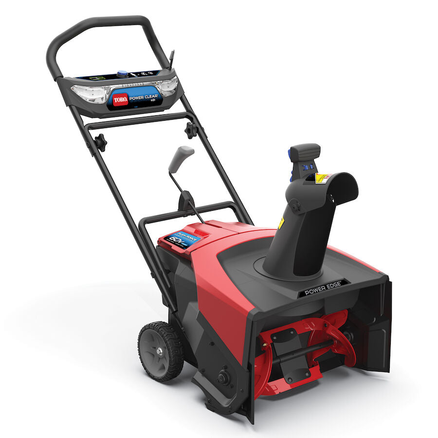 Toro 21in Single Stage Battery Snow Thrower 39902 – Powerful & Cordless