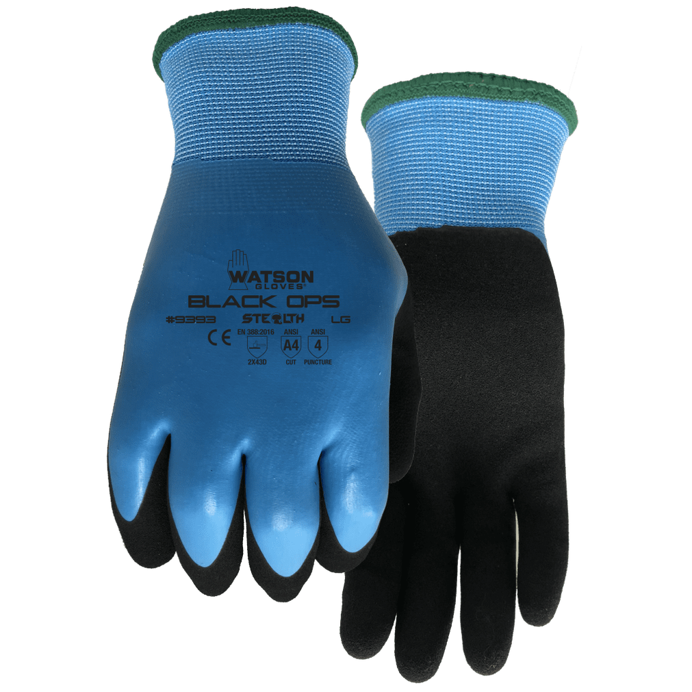 Watson Gloves Black Ops Cut Resist/waterxxlr 9393-XXL