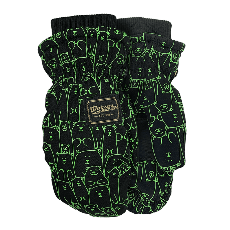 Watson Gloves Lil Bear Kids Glove Green 9592G