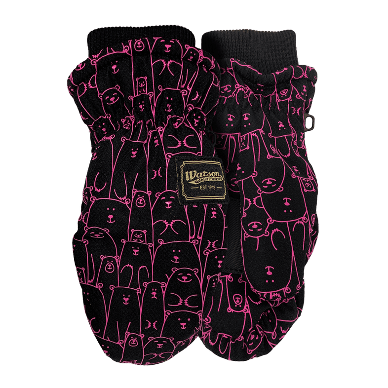 Watson Gloves Lil Bear Kids Glove Pink 9592P