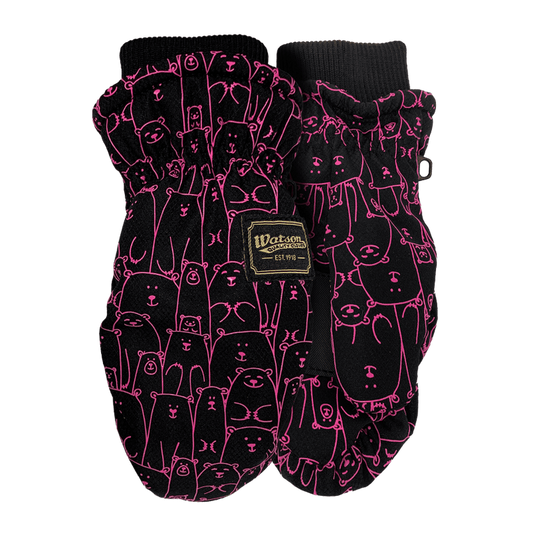 Watson Gloves Lil Bear Kids Glove Pink 9592P