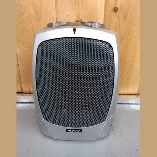 Compact Portable Ceramic Infrared Heater with Adjustable Heat